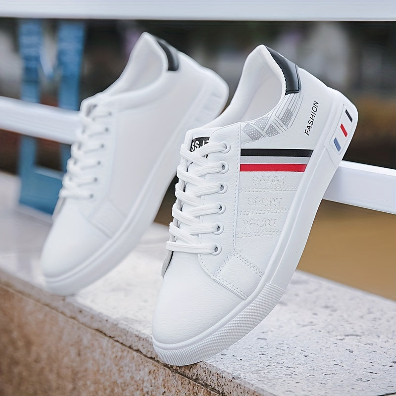 Men's Lace up Skate Shoes Breathable Sneakers with Traction