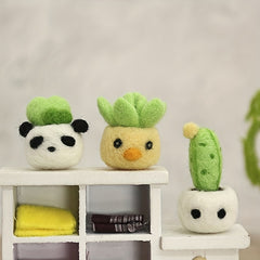 DIY Embroidery Wool Felt Craft Kit - Doll Toy Gift