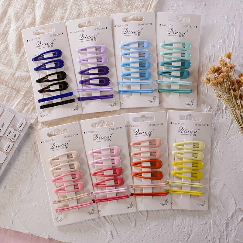 Cartoon Candy Hair Clips Set for Girls