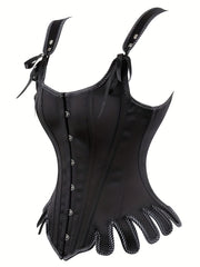 Hourglass Tank Corset Bustier Tummy Control Lace Up Body Shaper