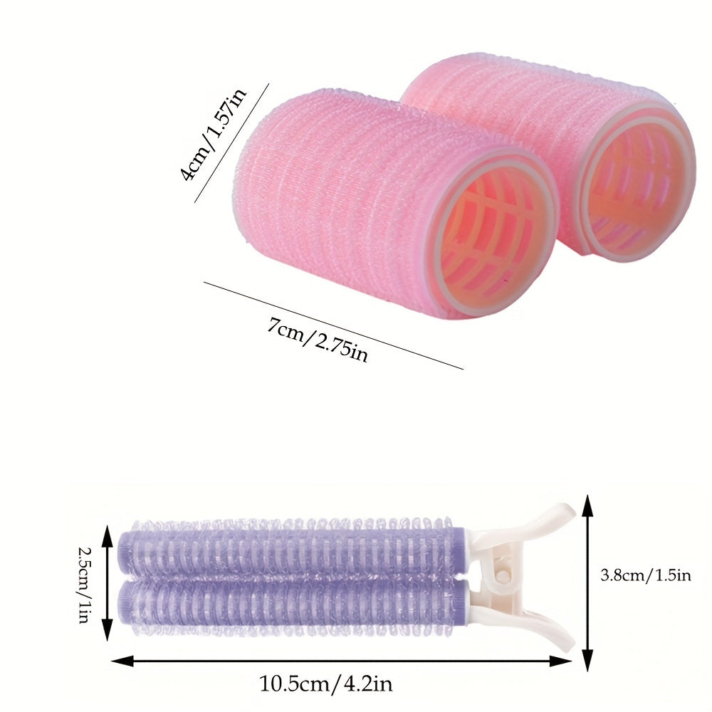 2pcs Plastic Fixing Curling Clip Hair Root Clip For Girls Children