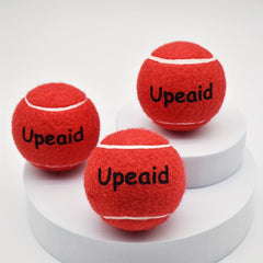 3pcs High Elastic Rubber Tennis Balls Red