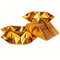 200pcs Thick Paper Golden & Silvery Ingots for Festival