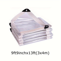 Clear Waterproof Tarp Snowproof & Rainproof PE Tarpaulin Cover