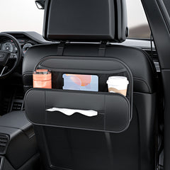 Car Seat Back Leather Storage Box Multifunctional Hanging Storage Bag