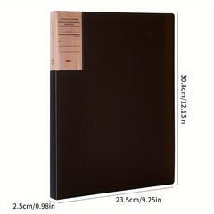 25 Packs A4 Folder Loose Leaf Folder for Organizing Documents