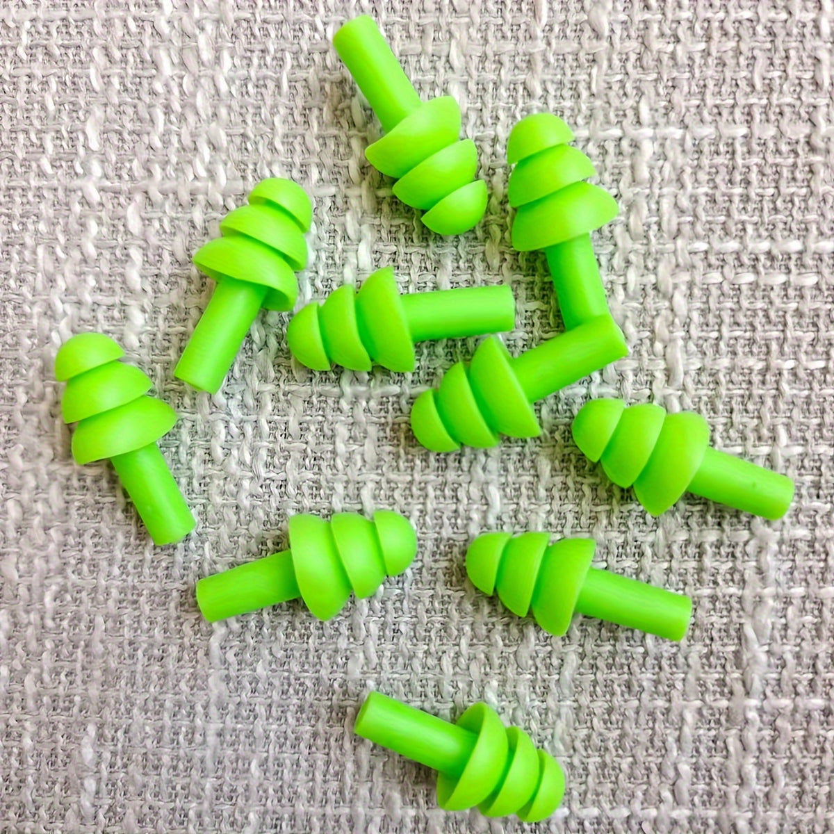 5 Pairs Soft Earplugs for Noise-Free Sleeping Swimming Flying Working