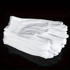 5 Pairs Soft Stretchable Lining Gloves for Household Cleaning and Jewelry Work