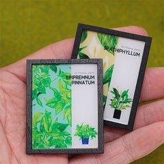 Dollhouse Plant Picture Frame Models Micro Room Scene Decoration