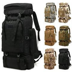 80L Outdoor Sports Travel Backpack Mountaineering Tote Bag