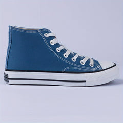 Men's High Top Sneakers Lace Up Casual Outdoor Walking Shoes