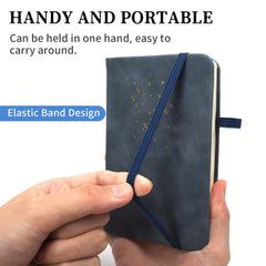 Pocket Notebook Journals 2 Pack 9 X 14 100gsm 156 Pages Moon And Stars