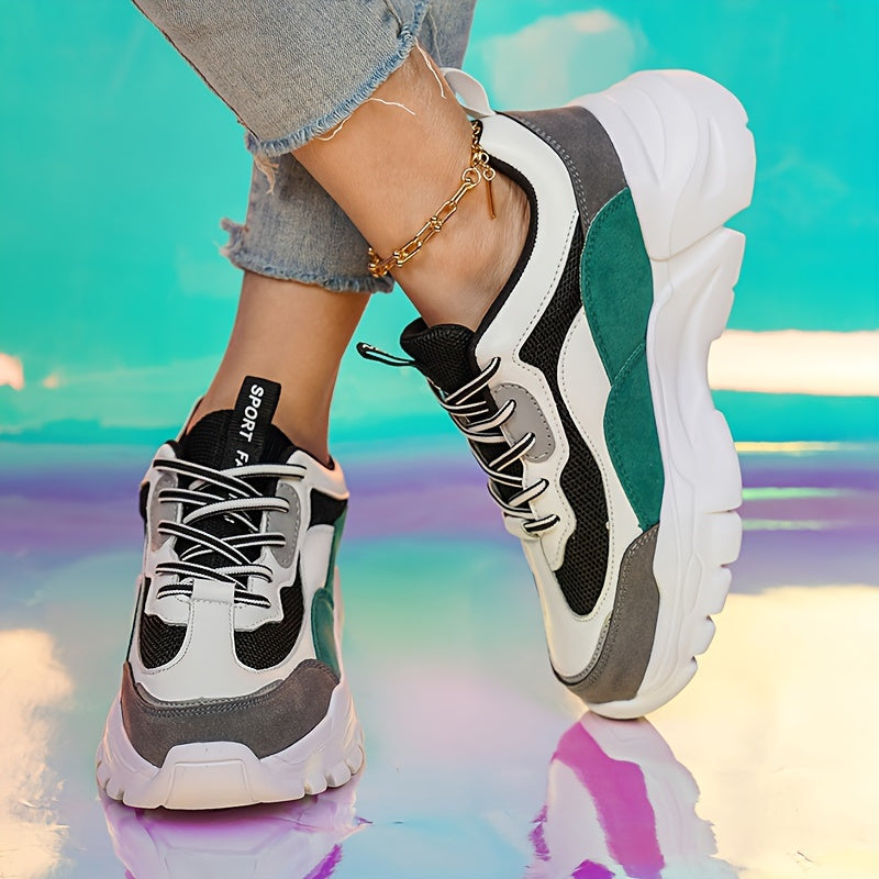Thick Sole Women's Running Shoes Lightweight