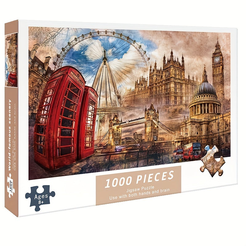 1000pcs Jigsaw Puzzles For Adults&14 Years - Perfect Holiday Gift