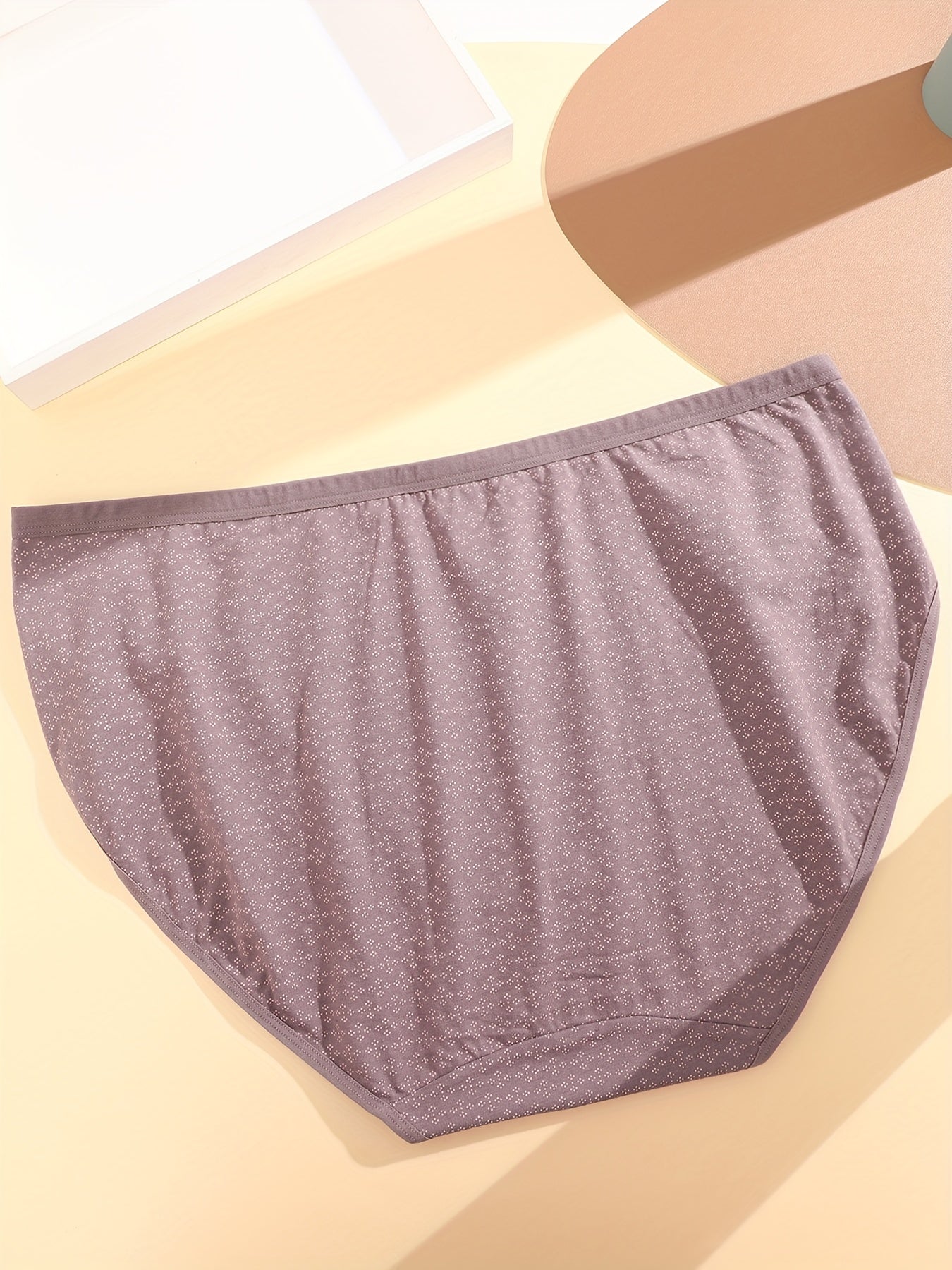  Ditsy Floral Print Seamless Comfort Underwear