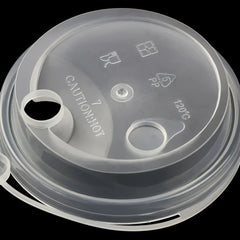 1000pcs Leak Proof Milk Tea Cup Lids 3 54in for Juice Drink Packaging