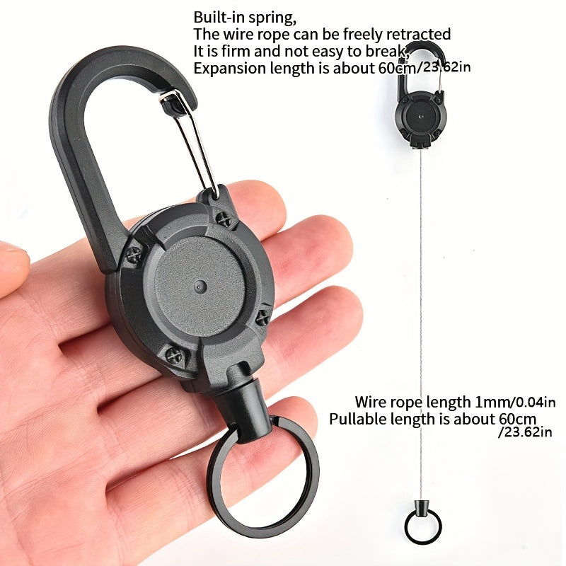 Retractable Key Chain for Outdoor Activities