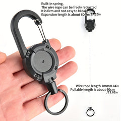 Retractable Key Chain for Outdoor Activities