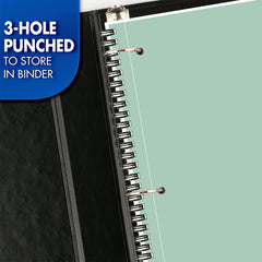 1pc Spiral Notebook 1 Subject College Ruled Paper 70 Sheets