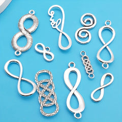 20pcs Zinc Alloy Charms Antique Silver Pendants for DIY Jewelry Making