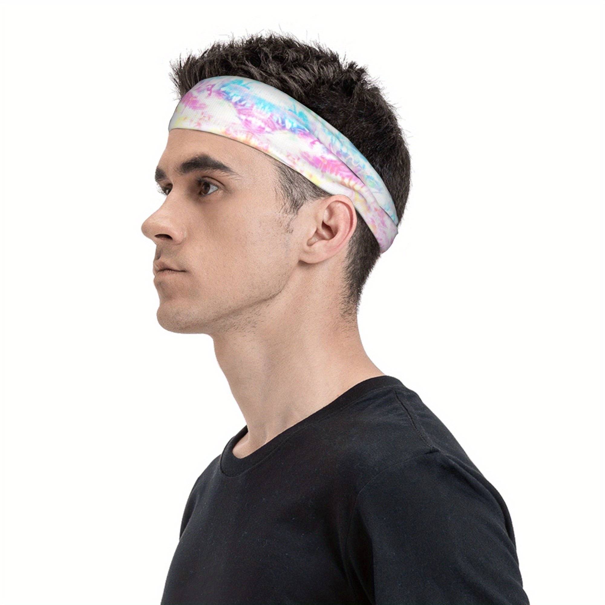 Tie Dye Headband for Sports & Casual Wear - Thanksgiving & Halloween