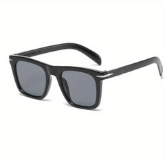 Men's Square Frame Polarized Sunglasses Retro Driving Glasses