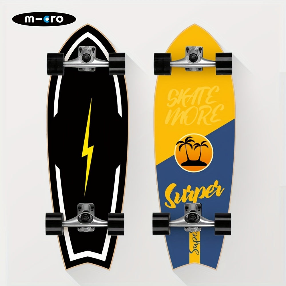 Maple Surf Skate Board Surfskate Street Land Waveboard Training