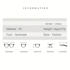 Y2K Polygon Sunglasses UV400 Sun Shades Glasses for Summer Beach