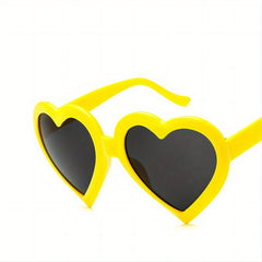 Heart Sunglasses For Women Men Block Wrap Around Eyewear UV400