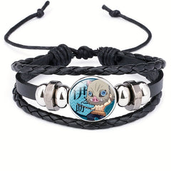 Anime Characters Bracelet for Boys, Birthday Gift, Halloween Decor