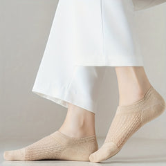 7 Pairs Hollow Out Low Cut Ankle Socks Women's Stockings