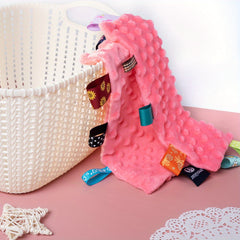 Baby 0-1 Year Old Beanie Drool Towel Square Soft and Comfortable