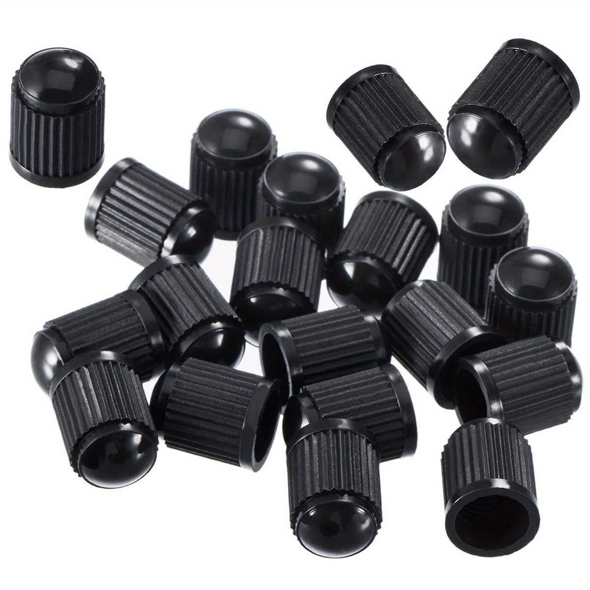 100pcs Universal Valve Dust Covers for Bikes Cars