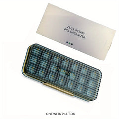 Portable 14 21 Cell Travel Pill Organizer for Hiking Camping Vitamin Holder