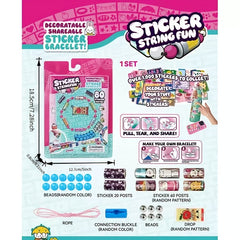 80 DIY Sticker Bracelet Hand Bead Surprise