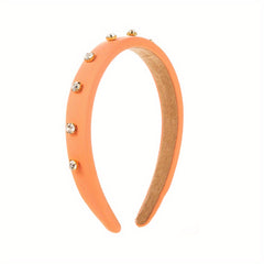 Rhinestone Headband Wide Brim Head Hoop Hair Accessories