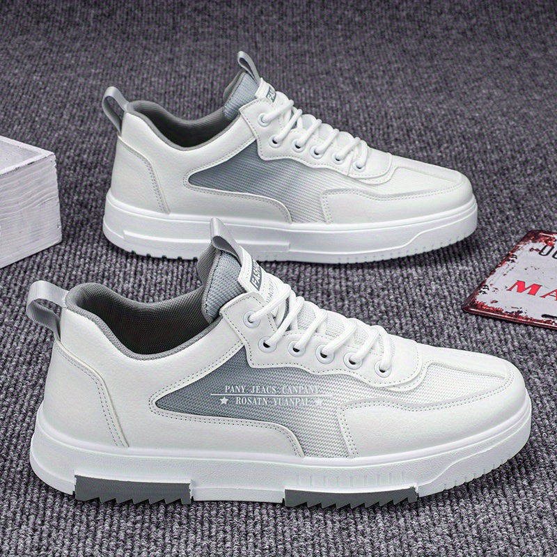 Men's Gradient Lace-up Sneakers Skate Shoes