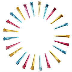 50pcs Hairpins Duckbill Thick For Hair Barber Clips Non Fixing Women Salon Slip