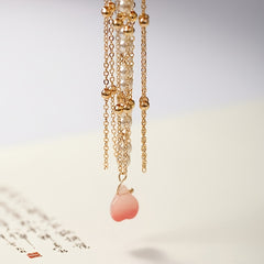 Vintage Flowers Hair Pin Chignon Women Headdress Crystal Hairpins