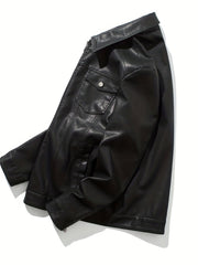 Men's Retro Lapel Cycling Jacket Wind & Rain Protection