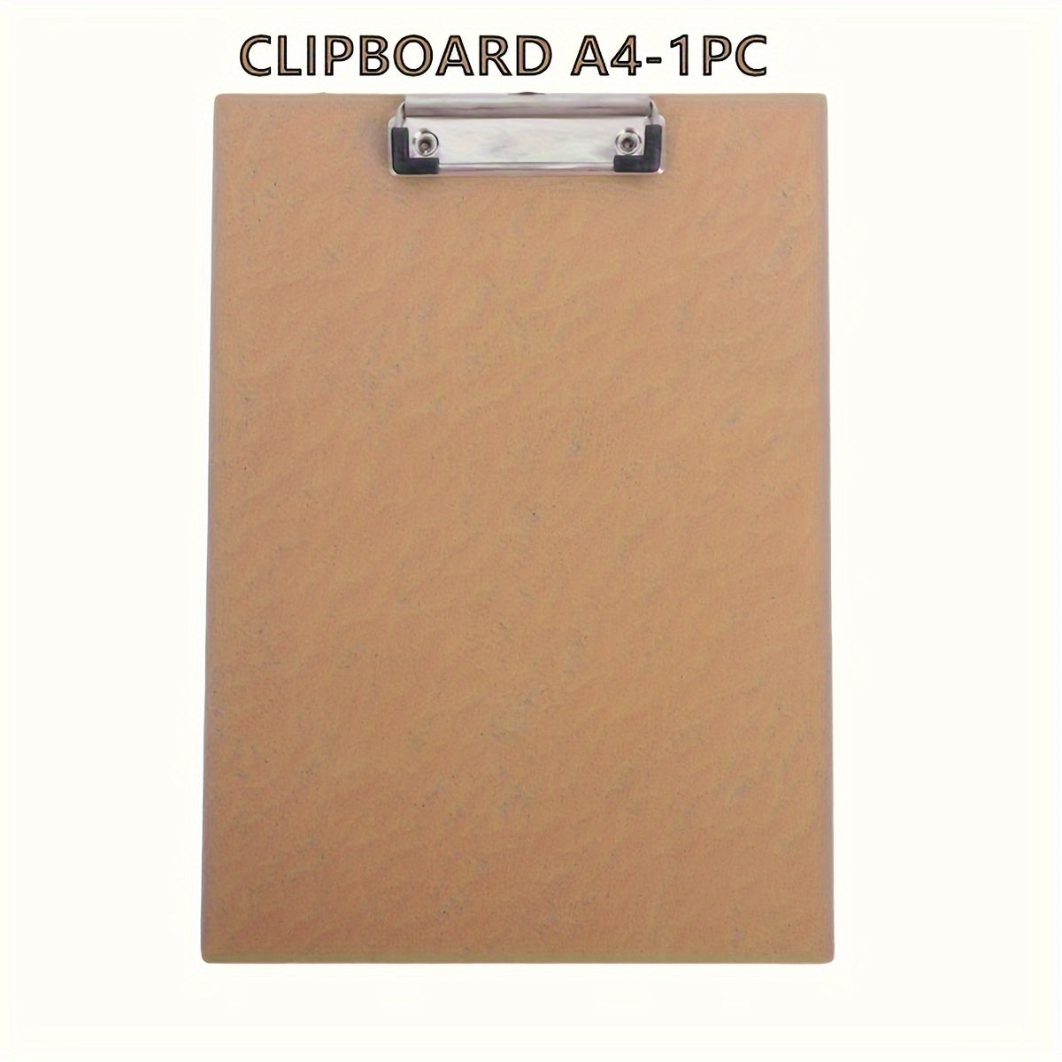 A4 Basics Hardboard Office Clipboards - Durable Document Holder