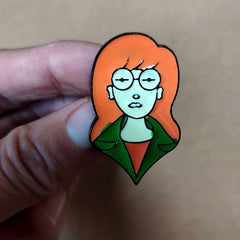 Cartoon Head Brooch Pin for Clothing Accessories