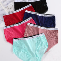 6-Pack Women's Plus Size Casual Underwear Set, Medium Stretch Full Briefs