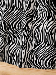 Zebre Striped Dress Long Sleeve Kids Clothing Spring Fall