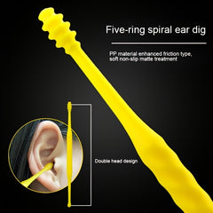 7Pcs Ear Cleaning Kit With Storage Box Key Ring Safe Ear Wax Removal Tool