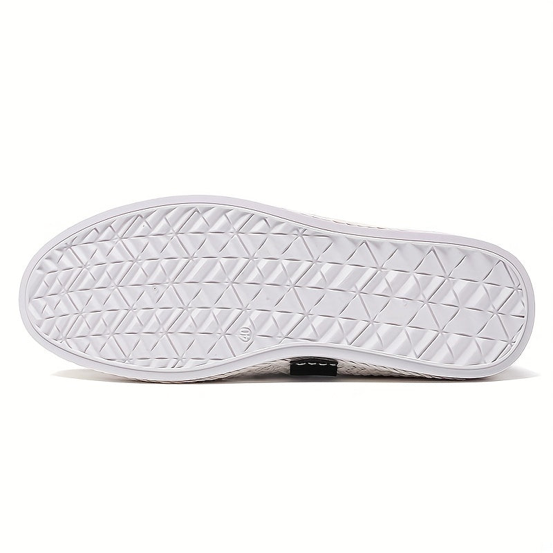 Men's Breathable Slip On Canvas Shoes for Walking