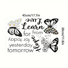 Butterfly Wall Sticker Inspirational Phrase 29 97 44 Winter Year
