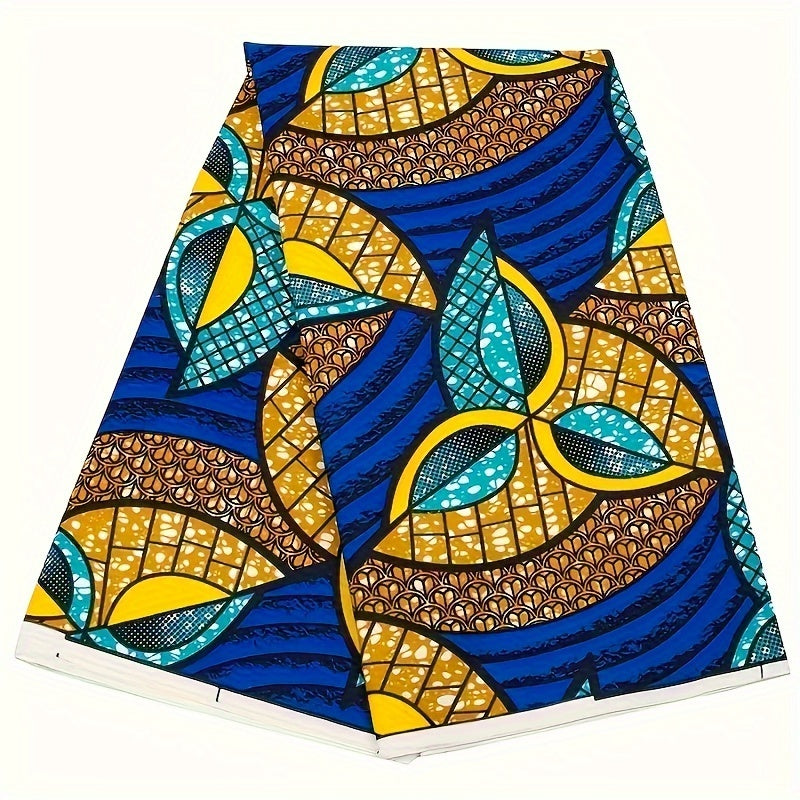 African Wax Dye Cloth - Ethnic Style Double Sided Printing Fabric
