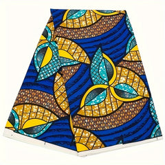 African Wax Dye Cloth - Ethnic Style Double Sided Printing Fabric