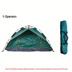 Waterproof Quick Opening Camping Tent Portable Single Layer Tent